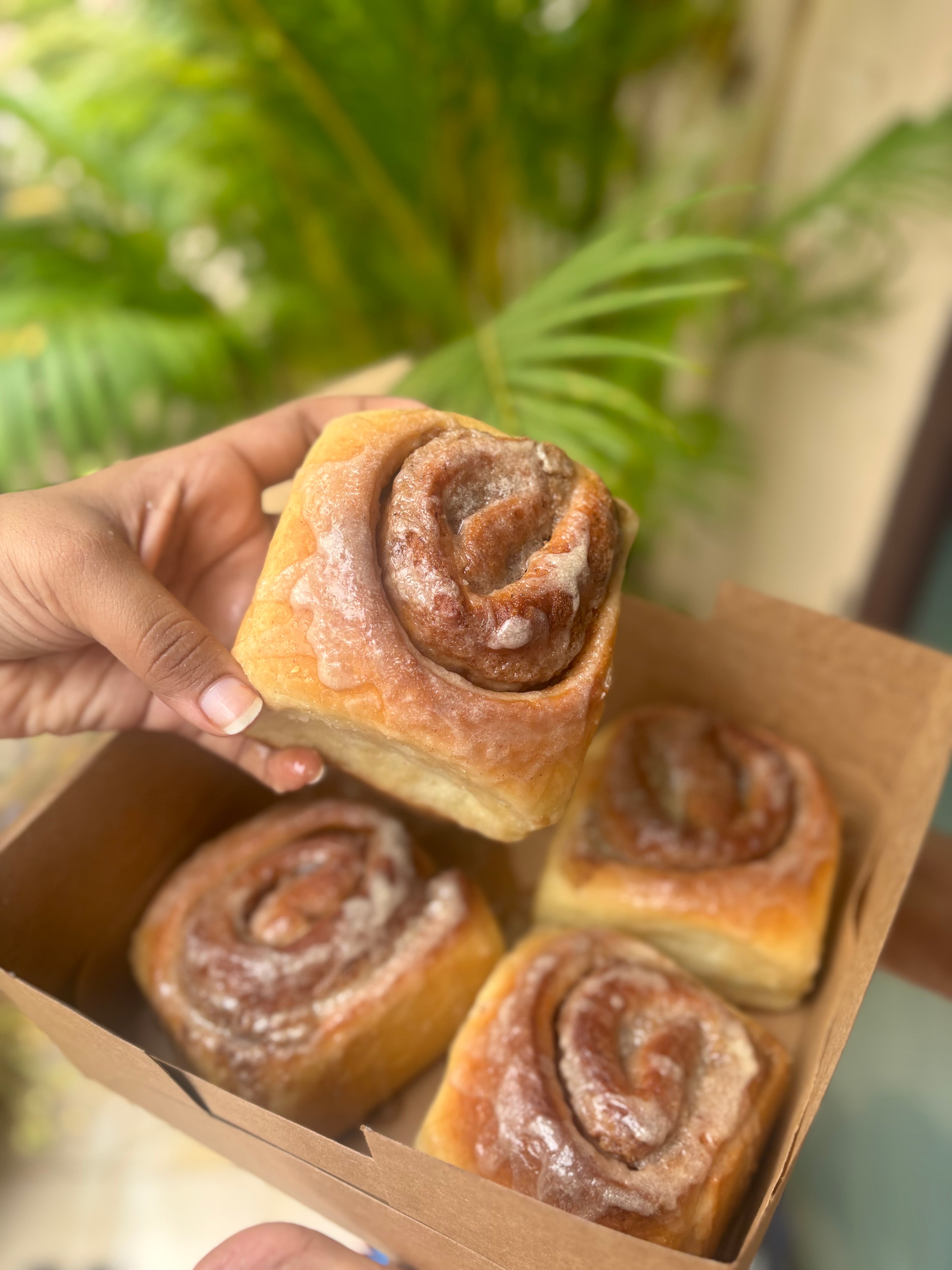 Brown Butter Glazed Cinnamon Rolls