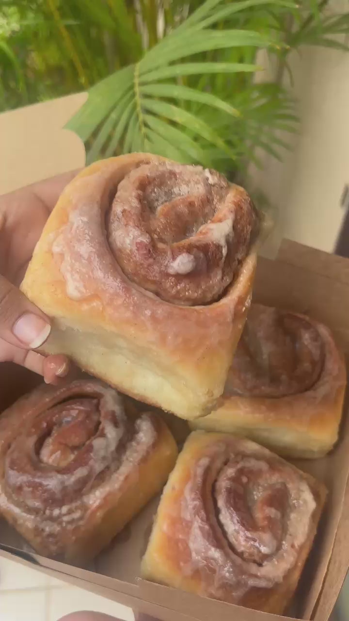 Brown Butter Glazed Cinnamon Rolls